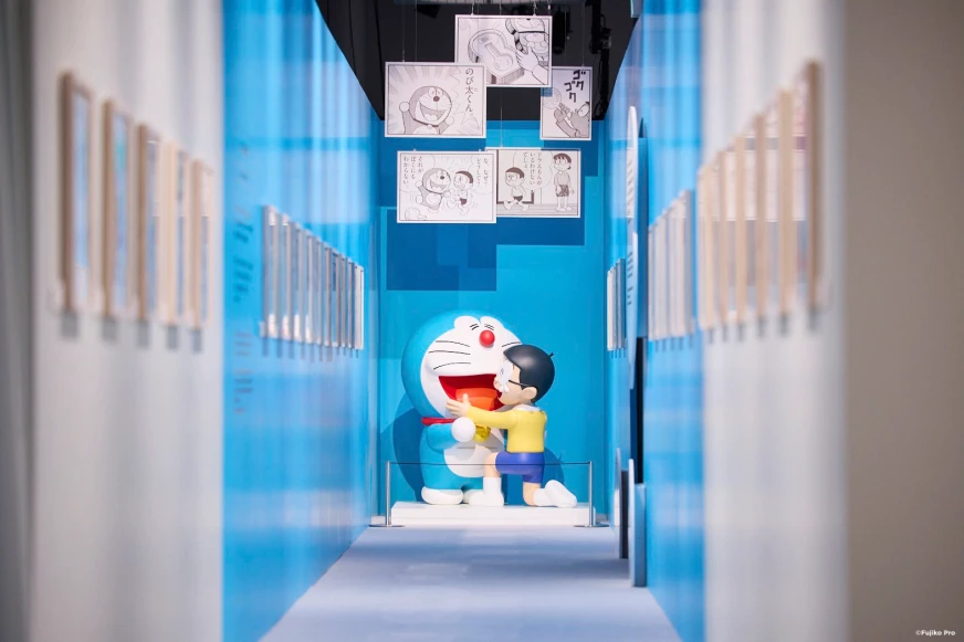 日本東京哆啦Ａ夢主題活動有許多漫畫中經典場景重現