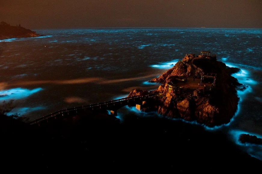 馬祖鐵堡藍眼淚