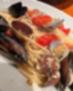 あさりとムール貝のナポリ風