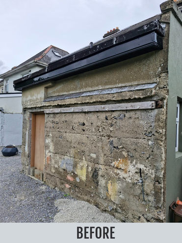 Plaster repair and restoration work by Skimworx in county Limerick