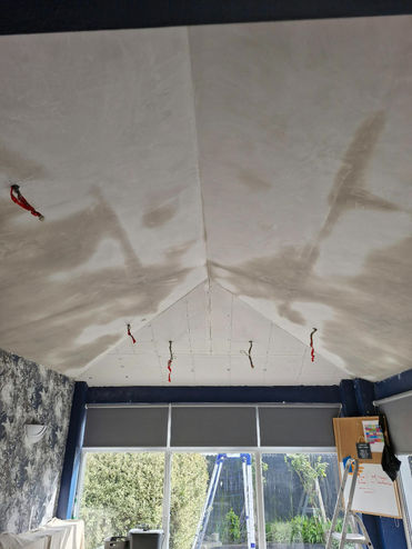 Plaster repair and restoration work by Skimworx in county Limerick