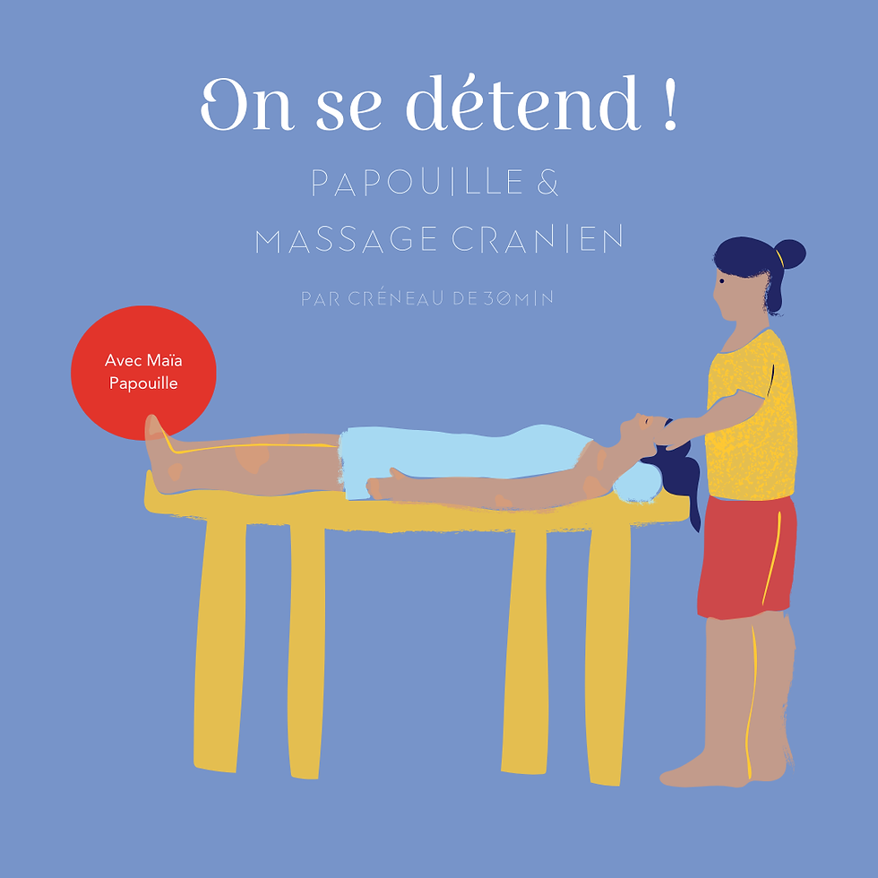 Pause papouille et massage cranien 