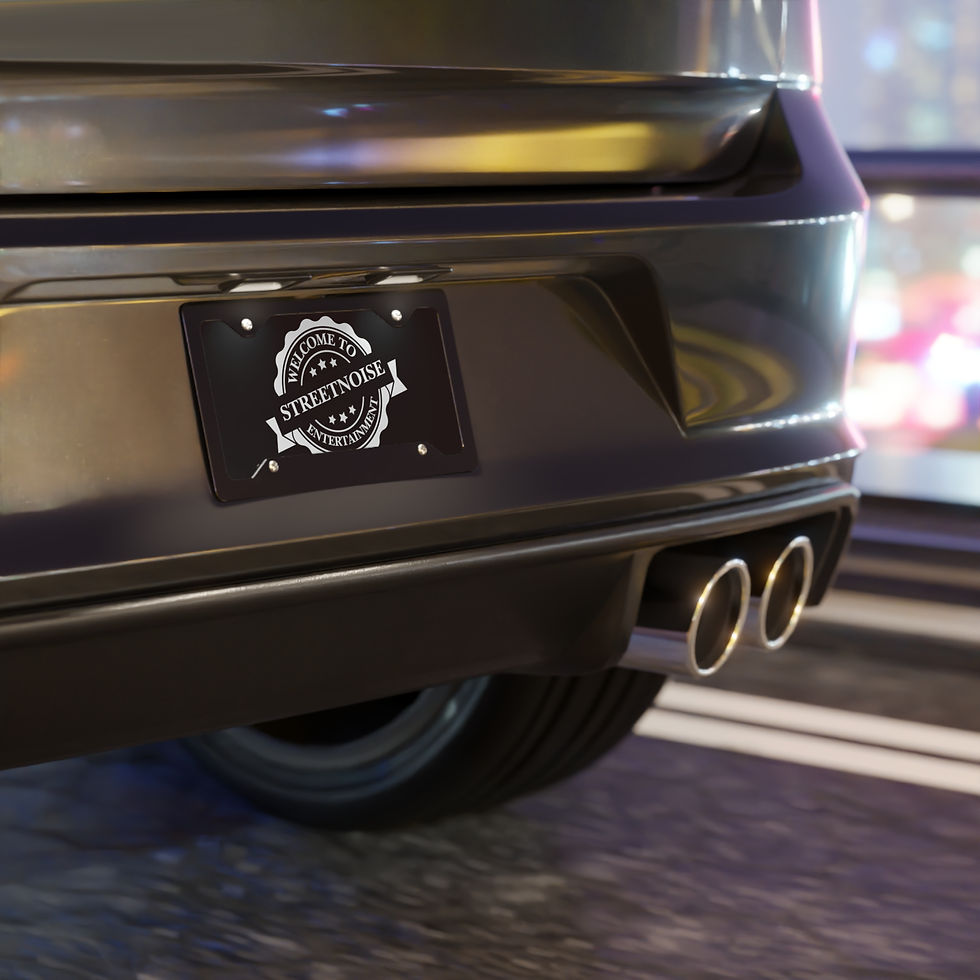 Thumbnail: Streetnoise Plate - ("Welcome Logo) to Streetnoise Custom License Plate