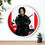 Thumbnail: Mem The Goddess Portrait Wall Clock – Rap Artist Photo Clock