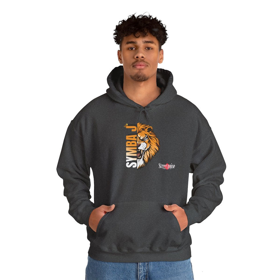 Thumbnail: Symba J (Lion Head)Unisex Heavy Blend™ Hooded Sweatshirt