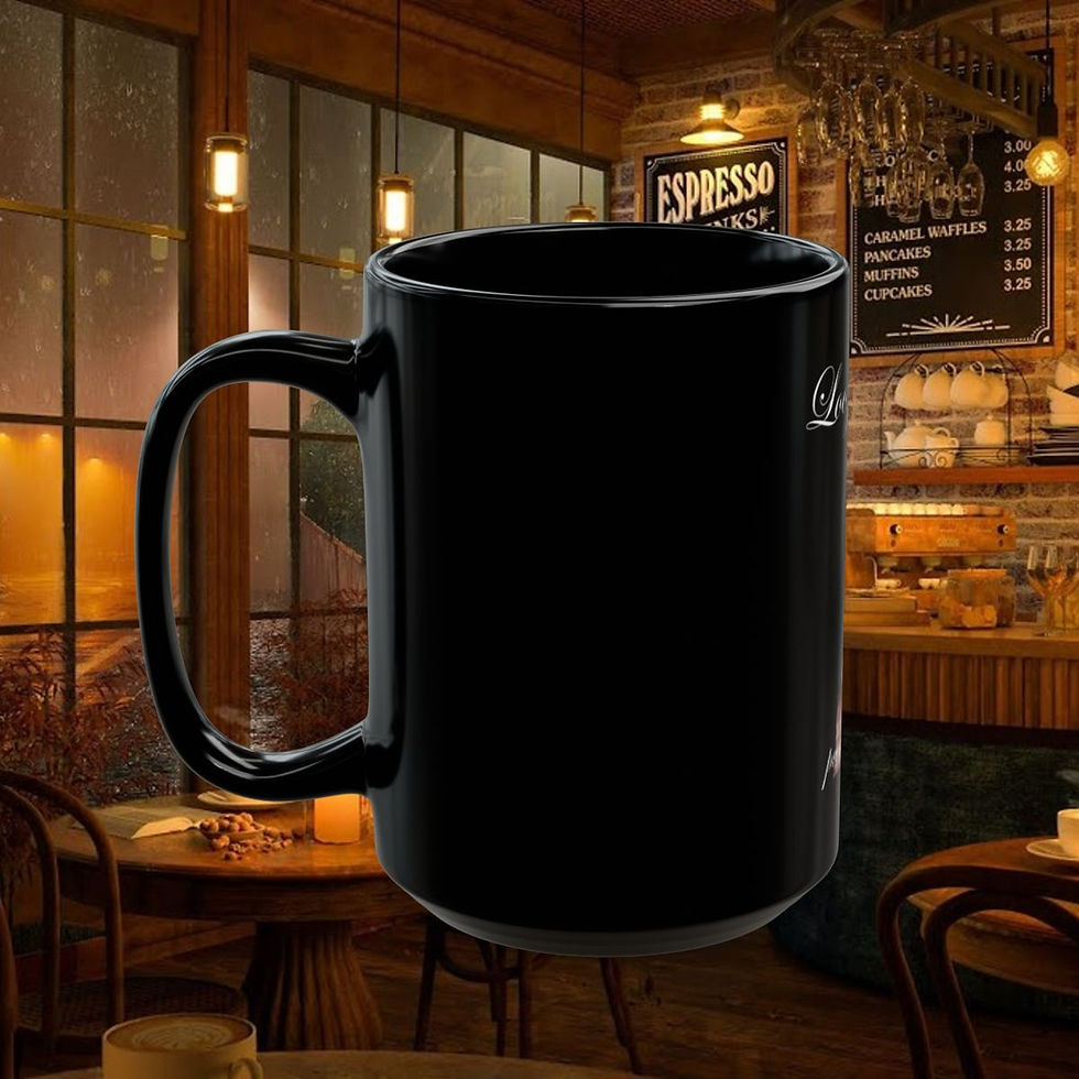 Thumbnail: Looze Cafe Black Mug (11oz, 15oz)