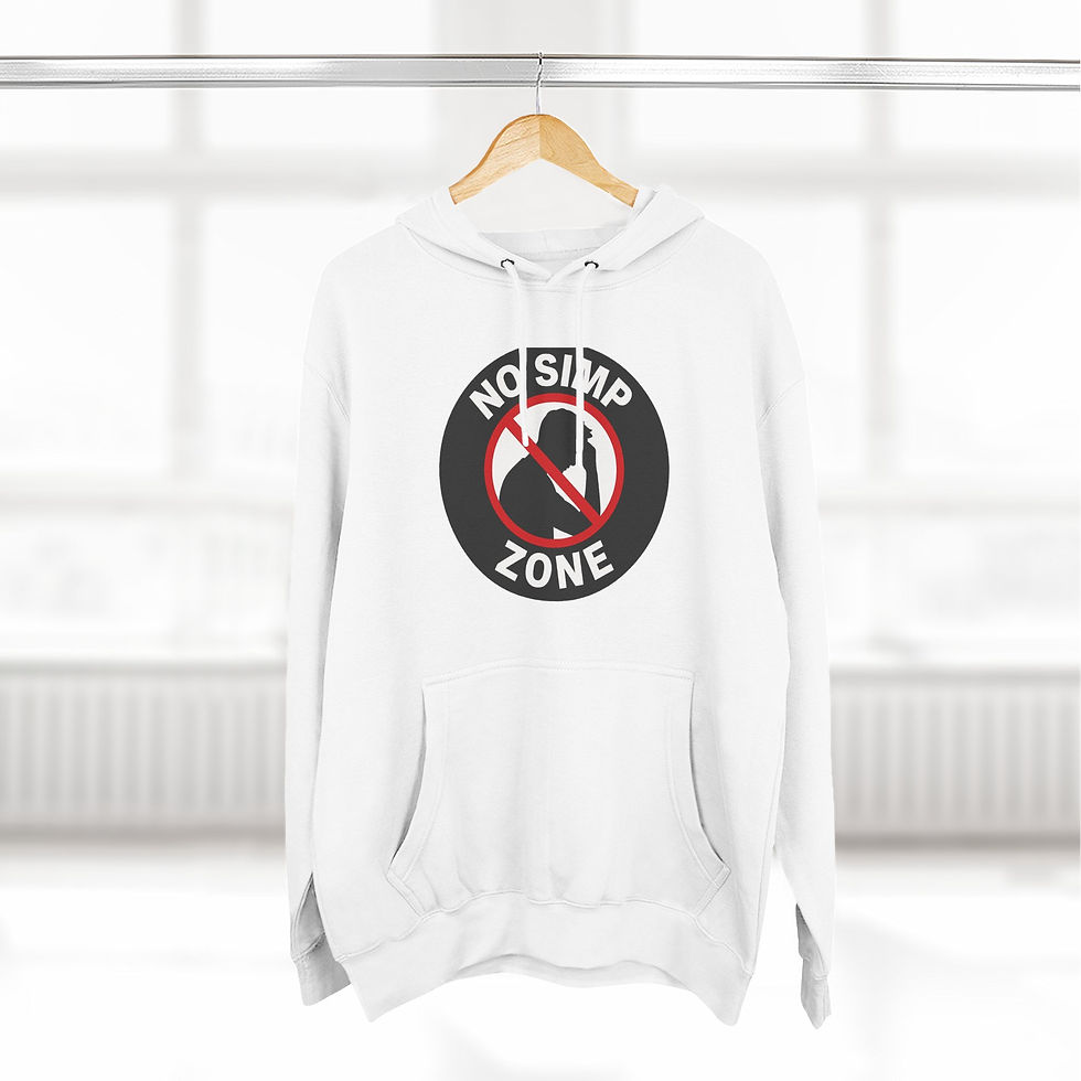 Thumbnail:  Streetnoise (No Simp) Three-Panel Fleece Hoodie