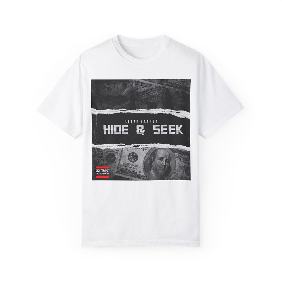 Thumbnail: Hide & Seek Unisex Garment-Dyed T-shirt
