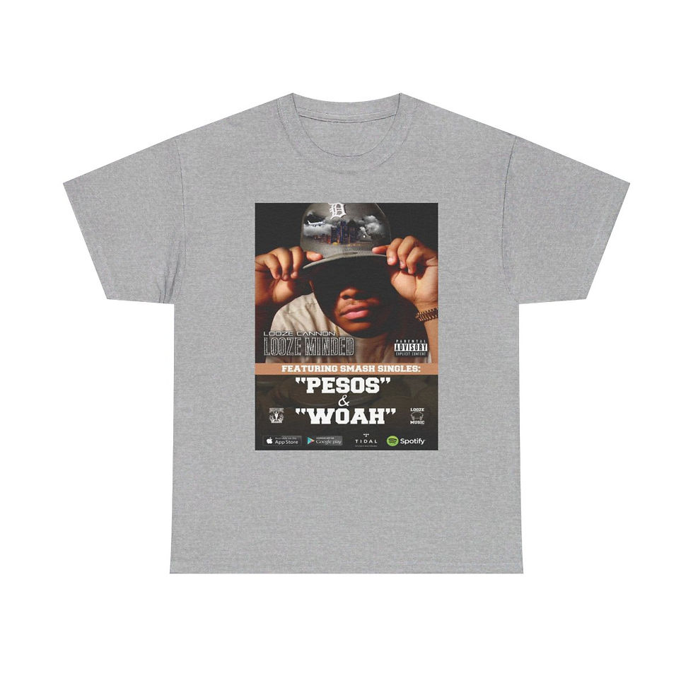 Thumbnail: Looze Minded Unisex Heavy Cotton Tee