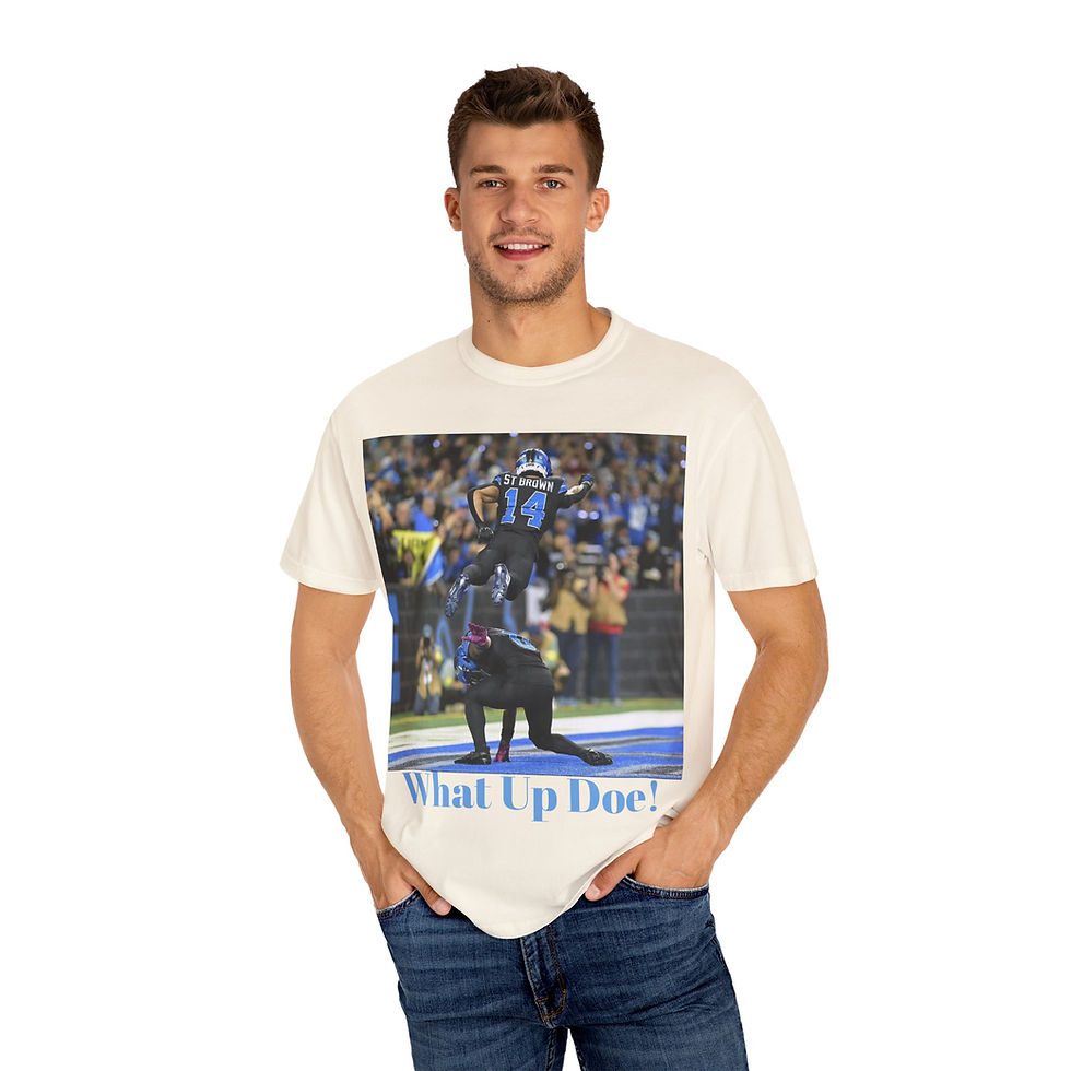Thumbnail: Detroit Touch Down ( What Up Doe) Unisex T-Shirt - Graphic Tee, 
