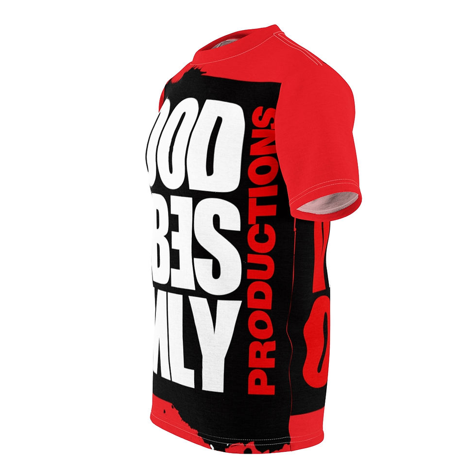 Thumbnail: GVOP #red Unisex AOP Cut & Sew Tee