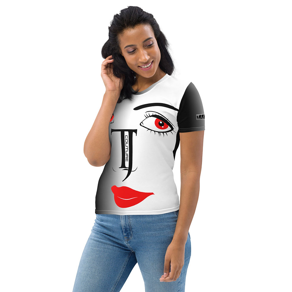 Thumbnail: TJC (Red Lips)Women's T-shirt