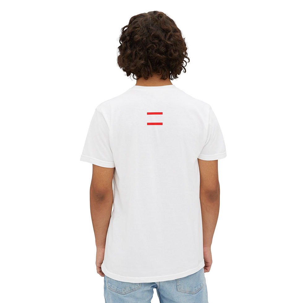 Thumbnail: Looze Cannon (Big Head)Pocket T-Shirt — Minimalist Small Dog Chest Patch 