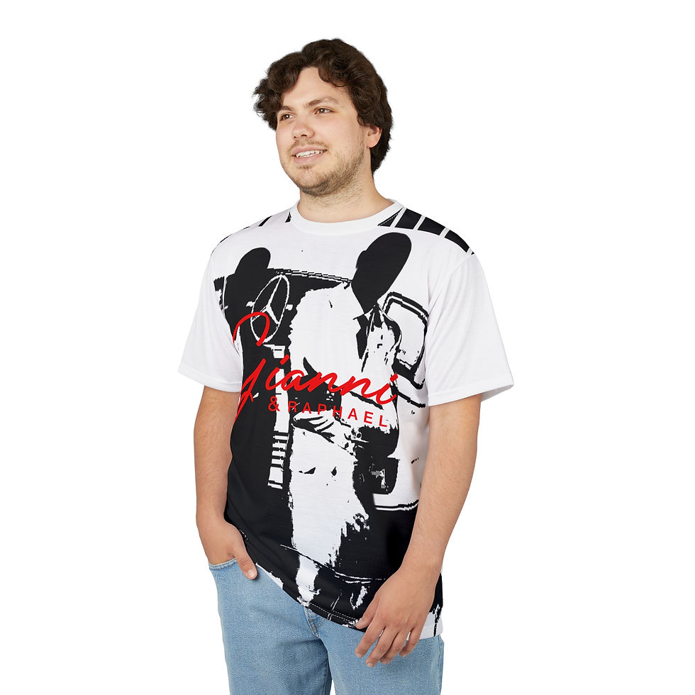 Thumbnail:  Gianni & Raphae (Legacy Wht)  Art All-Over Print Tee
