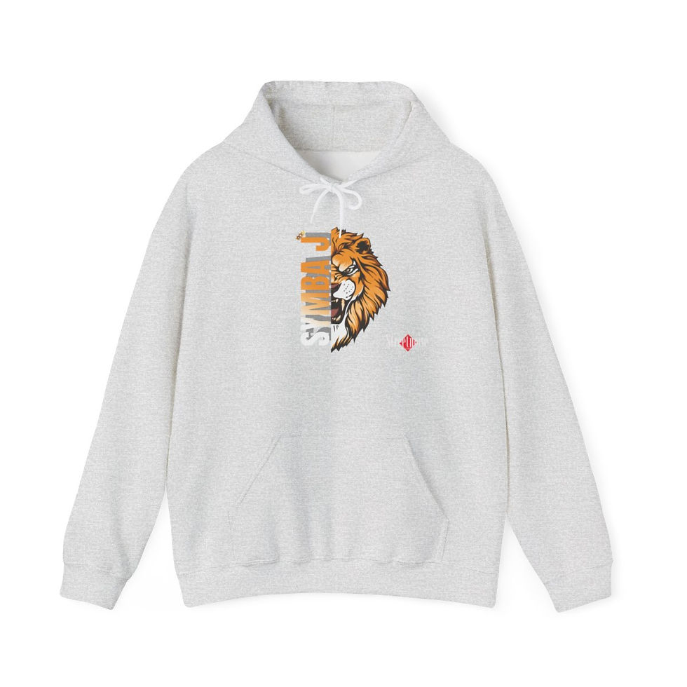 Thumbnail: Symba J (Lion Head)Unisex Heavy Blend™ Hooded Sweatshirt