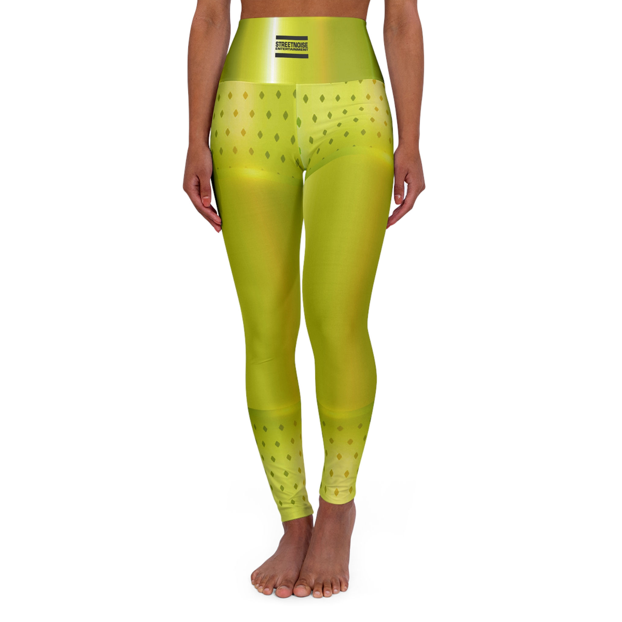 High Waisted Yoga Leggings (AOP)