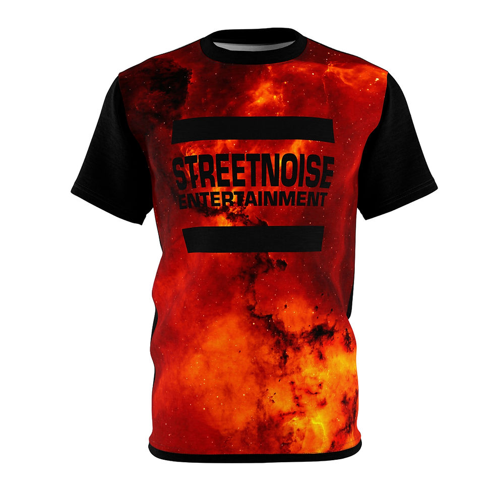 Thumbnail: Streetnoise(fire Back)Inspired Unisex Cut & Sew Tee, Graphic  