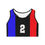 Thumbnail:  TJC Sports Bra (blk) with Vintage Look - Perfect for Active Women