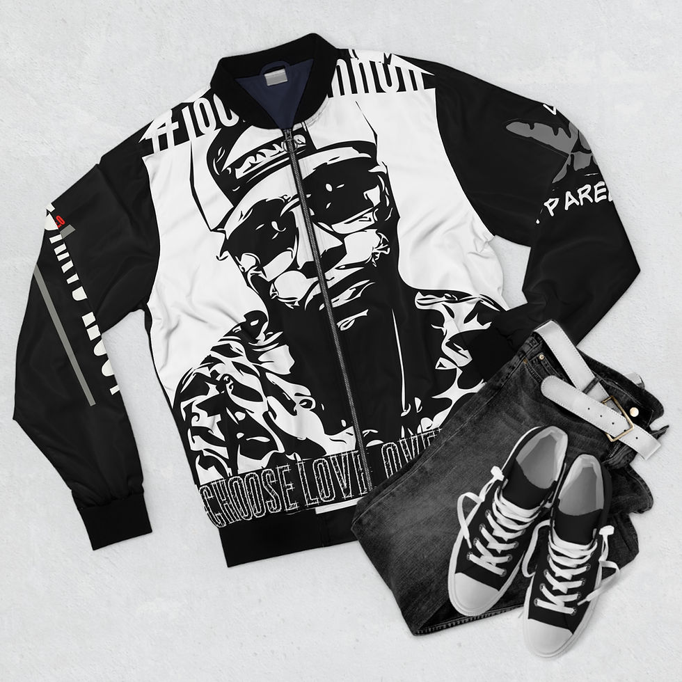 Thumbnail: #LoozeCannon Men's AOP Bomber Jacket
