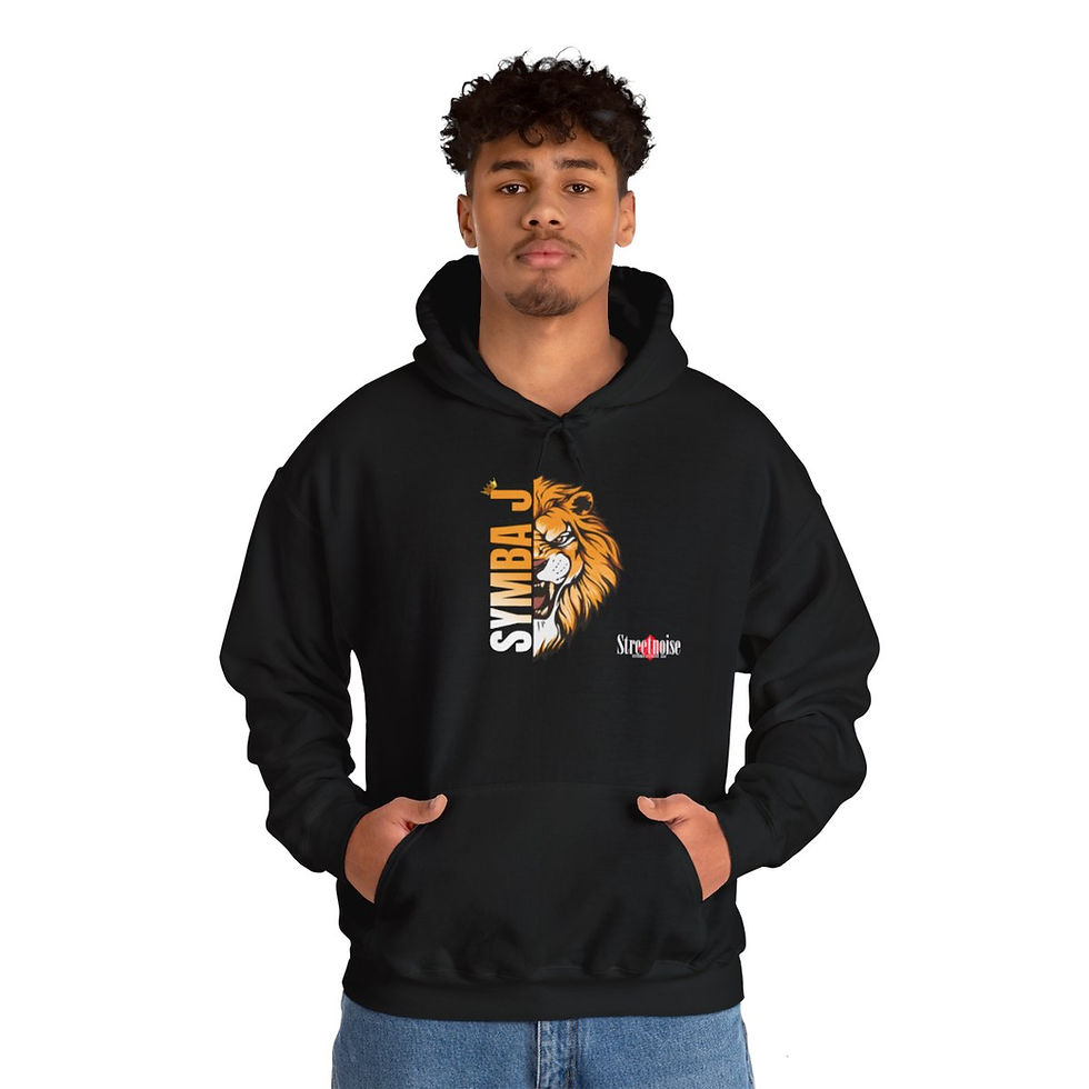 Thumbnail: Symba J (Lion Head)Unisex Heavy Blend™ Hooded Sweatshirt