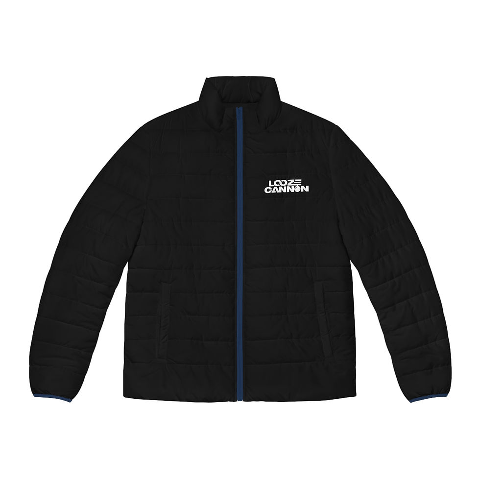 Thumbnail: Looze Cannon Men's Puffer Jacket (AOP)