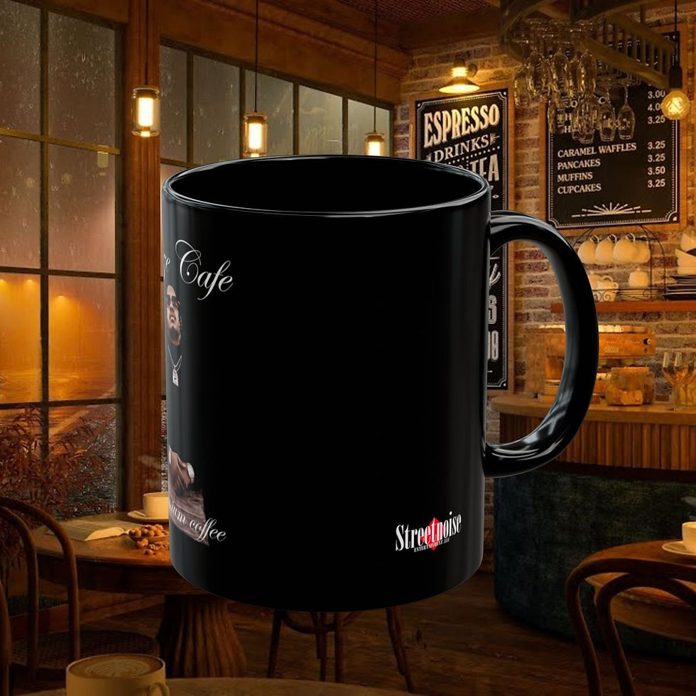 Thumbnail: Looze Cafe Black Mug (11oz, 15oz)
