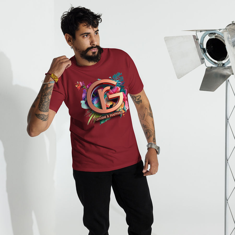 Thumbnail: G&R (3D) Men’s premium heavyweight tee