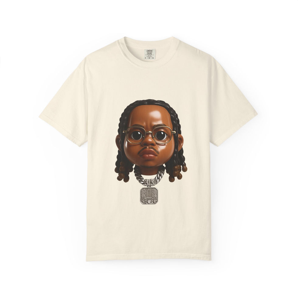 Thumbnail: Looze Cannon(Big Head)Graphic Face Portrait T-Shirt