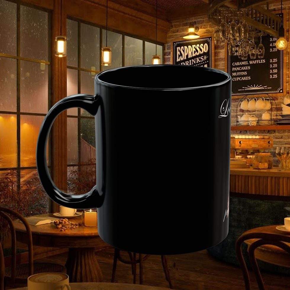 Thumbnail: Looze Cafe Black Mug (11oz, 15oz)