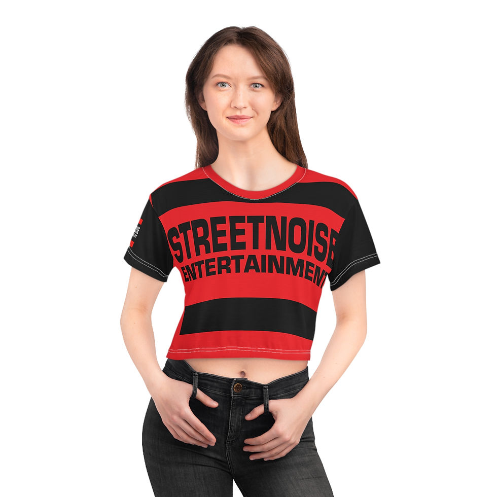 Thumbnail: Streetnoise Crop Tee (AOP)