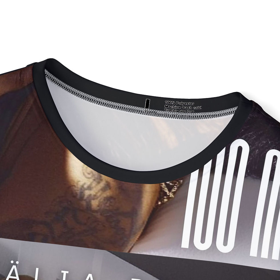 Thumbnail: Alia Renee (No More) Sports Jersey —  Full‑Print Hip‑Hop Graphic Tee