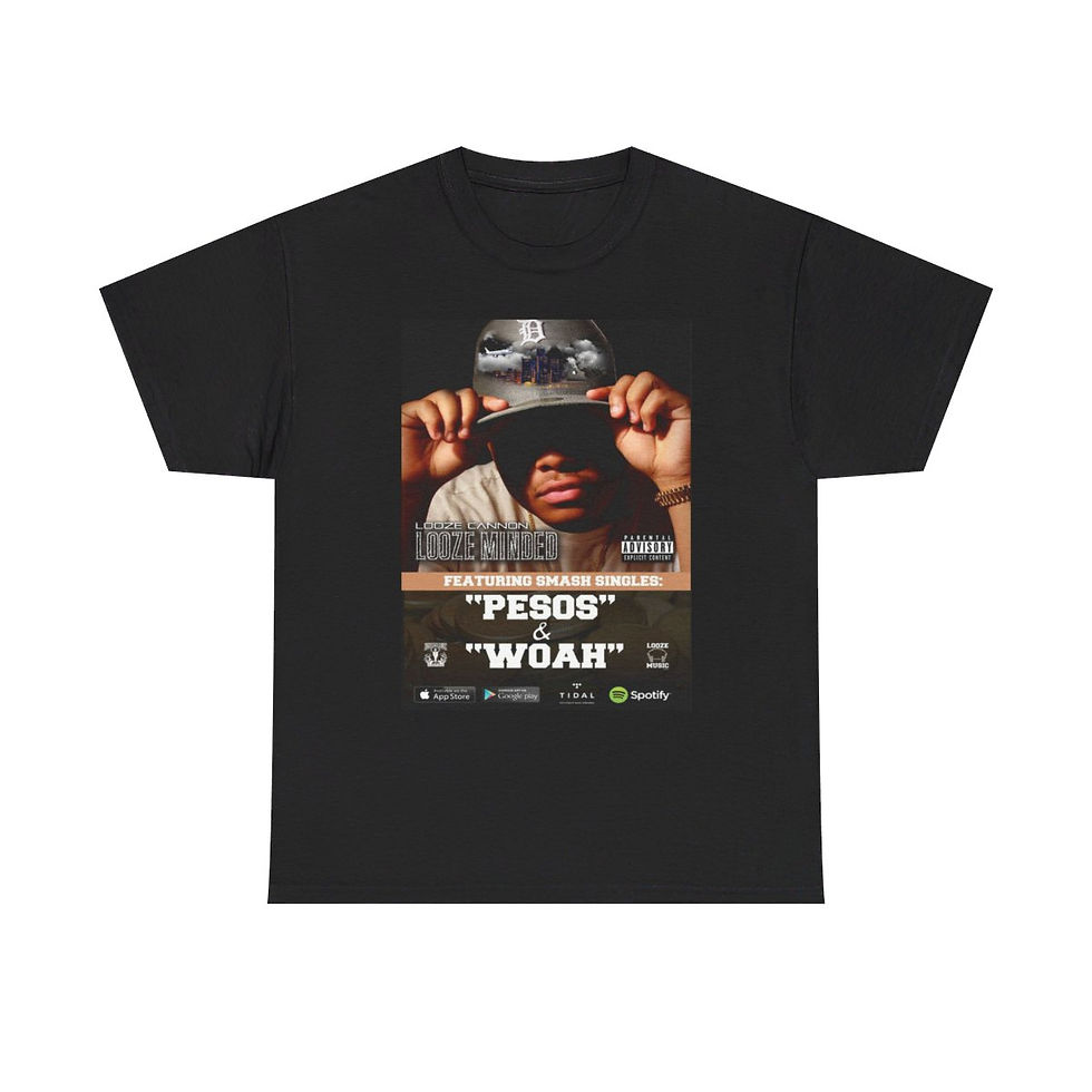 Thumbnail: Looze Minded Unisex Heavy Cotton Tee