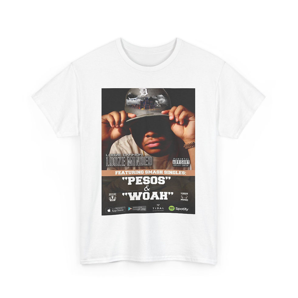 Thumbnail: Looze Minded Unisex Heavy Cotton Tee