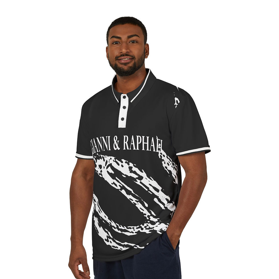 Thumbnail:   G&R Polo(Poboy Blk) Shirt, Trendy Casual Wear, Gift for Him or Her, 