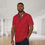 Thumbnail:  G&R Polo(004 Red Blk) Shirt, Trendy Casual Wear, Gift for Him or Her, 