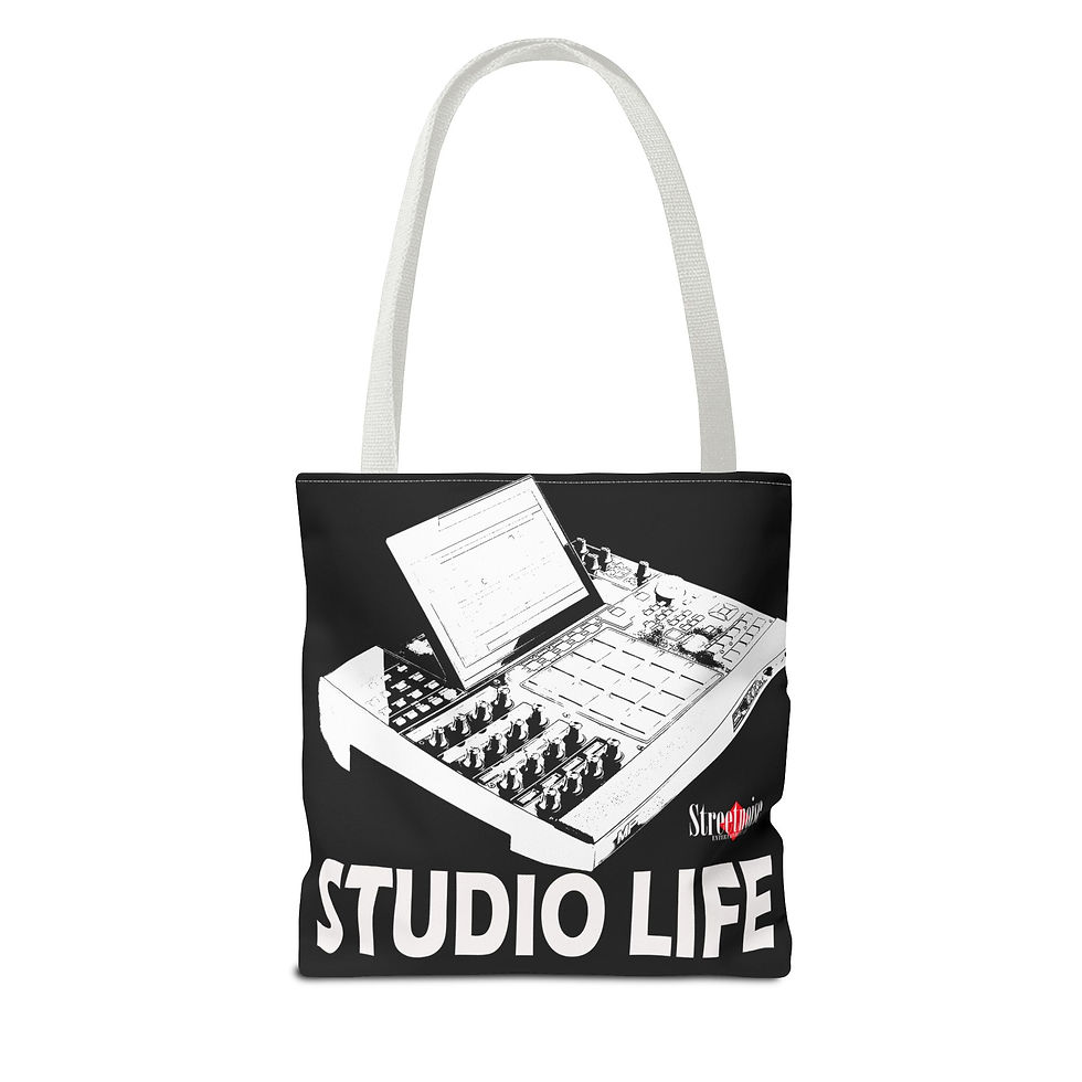 Thumbnail: Studio Life Tote Bag — Music Producer Beatmaking Bag
