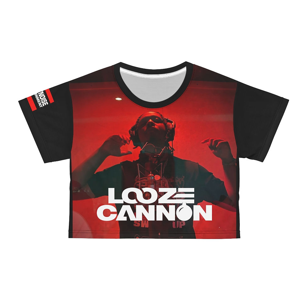 Thumbnail: Looze Cannon Crop Tee (AOP)