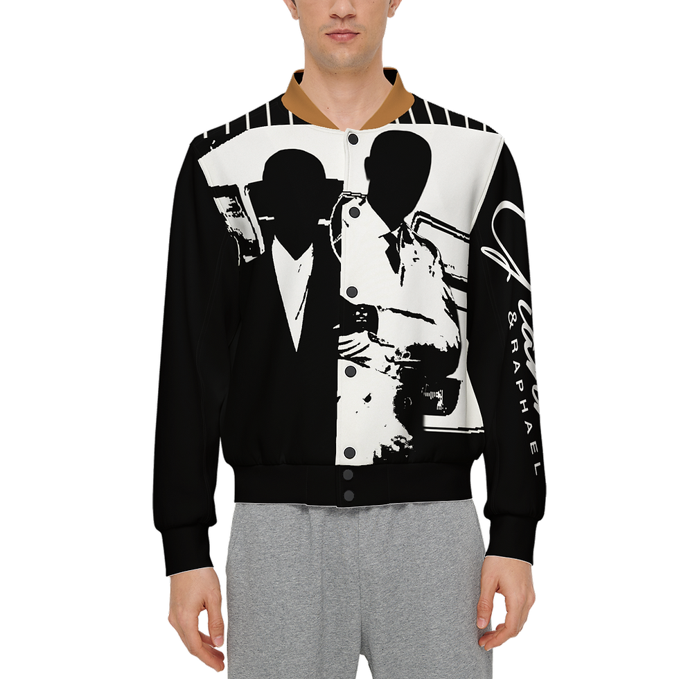 Thumbnail: Gianni & Raphae (Legacy) Men's Double Layered Bomber Sports Jacket