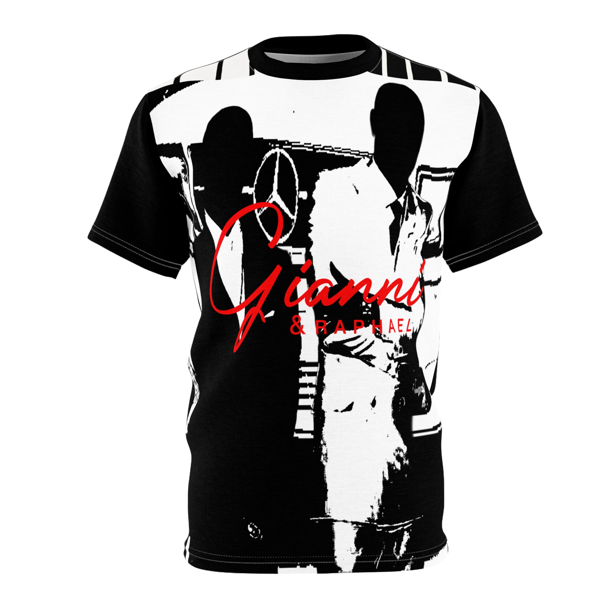 Gianni & Raphae (Legacy Blk) Art All-Over Print Tee