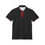 Thumbnail:   G&R Polo(Red Stripe 004 Blk) Shirt, Trendy Casual Wear, Gift for Him or Her, 