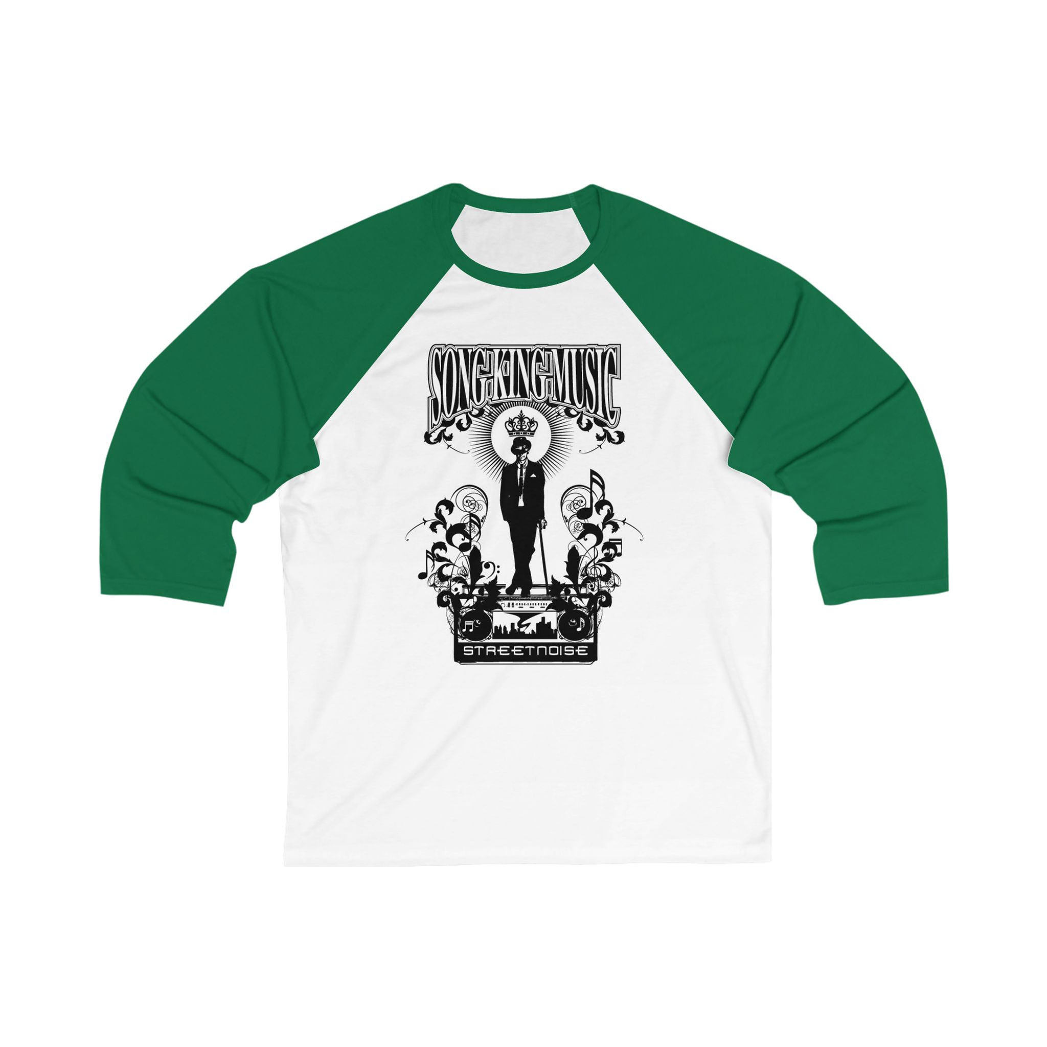 SK-original Logo Unisex 3/4 Sleeve Baseball Tee