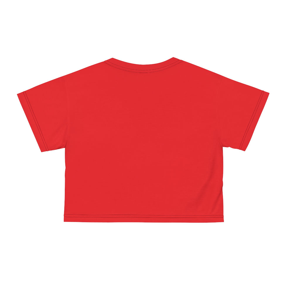Thumbnail:  R2G(SN-Red)Crop Tee (AOP)