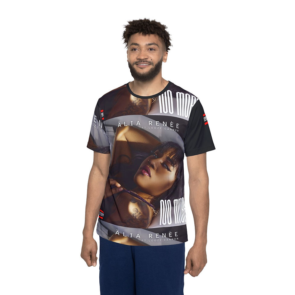 Thumbnail: Alia Renee (No More) Sports Jersey —  Full‑Print Hip‑Hop Graphic Tee