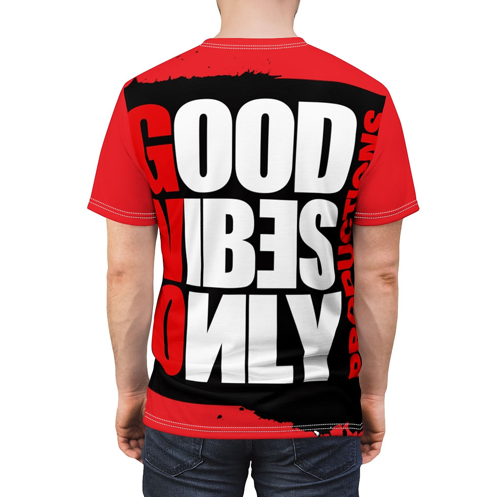 Thumbnail: GVOP #red Unisex AOP Cut & Sew Tee