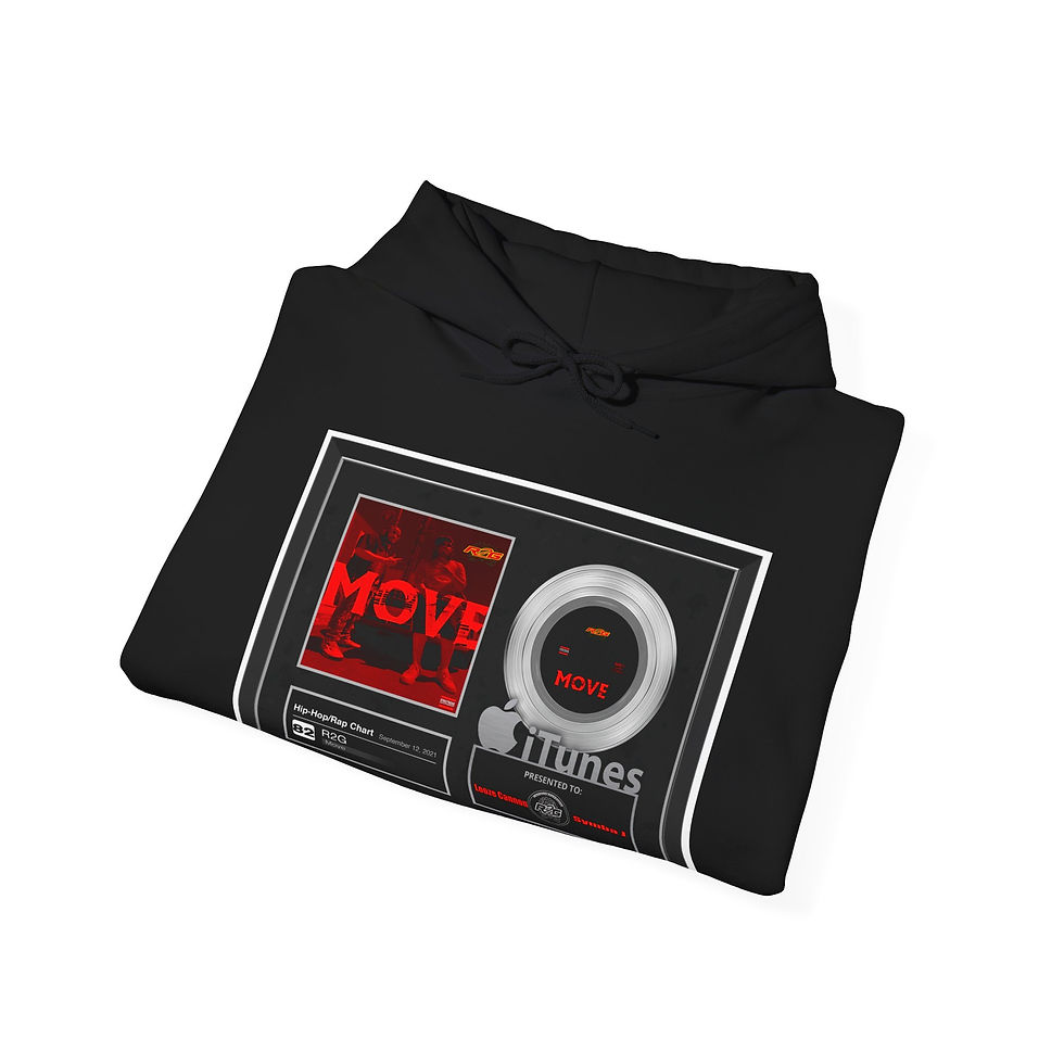 Thumbnail: R2G Itunes Chart Unisex Heavy Blend™ Hooded Sweatshirt