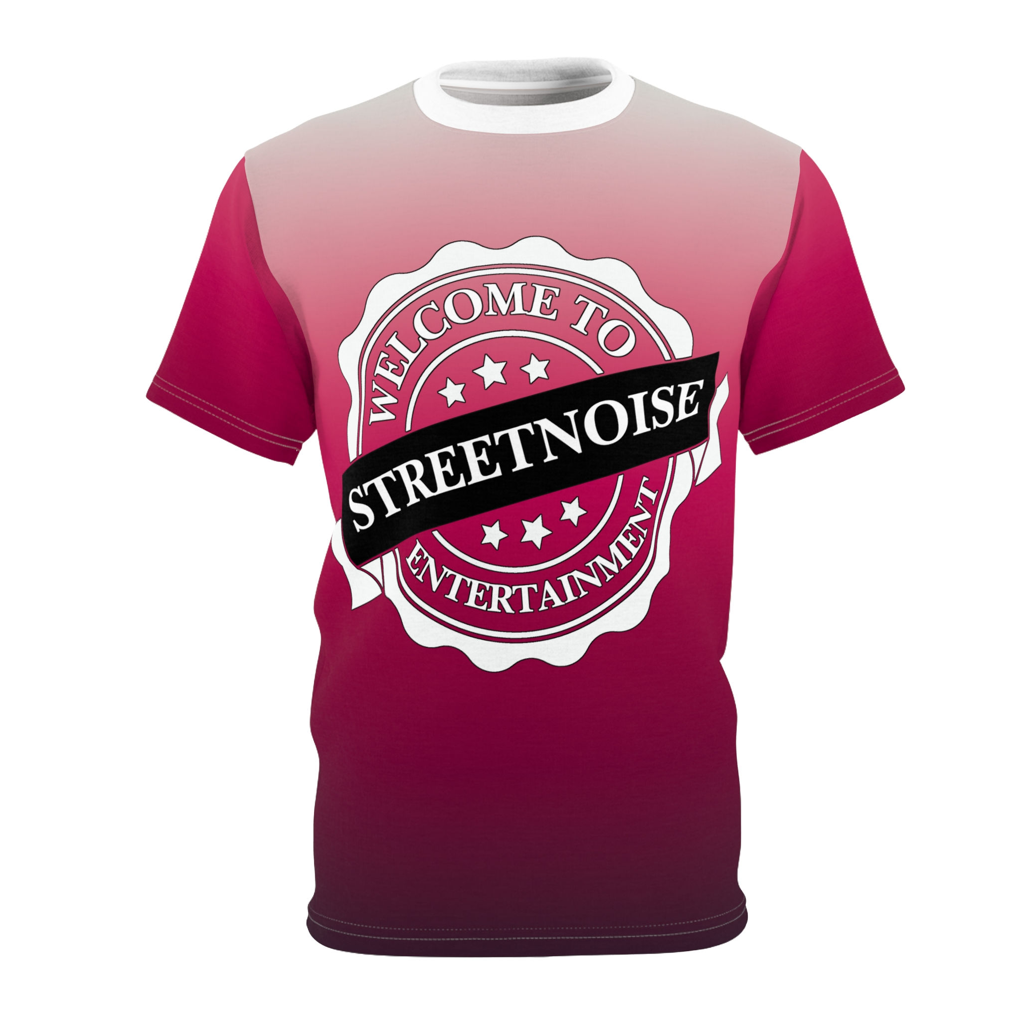  Welcome to Streetnoise Unisex Cut & Sew Tee - Bold Graphic T-Shirt #021