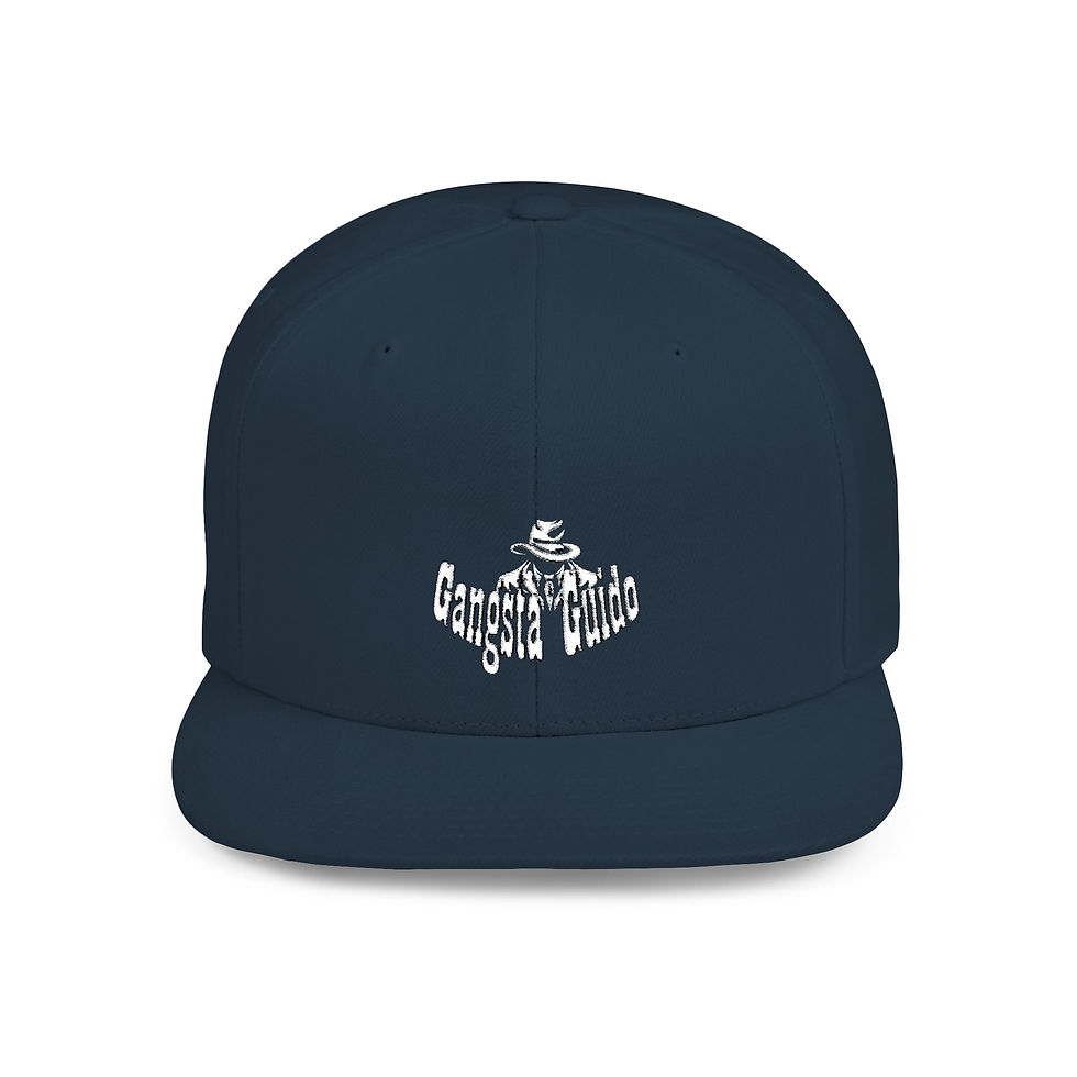 Thumbnail: Gangsta Guido Stylish Flat Bill Snapback Hat |  Streetwear, Sports, Summer
