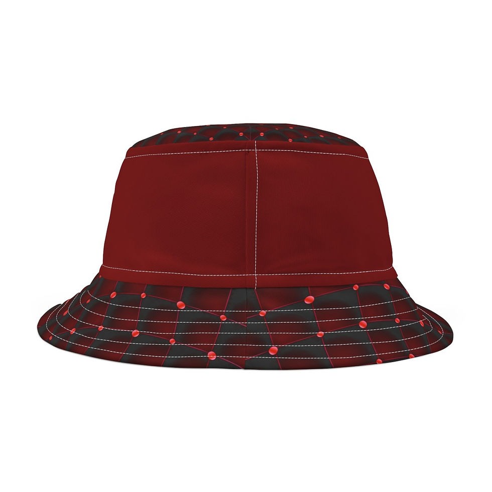 Thumbnail: Gianni & Raphael(Red Gladiator) Bucket Hat (AOP)