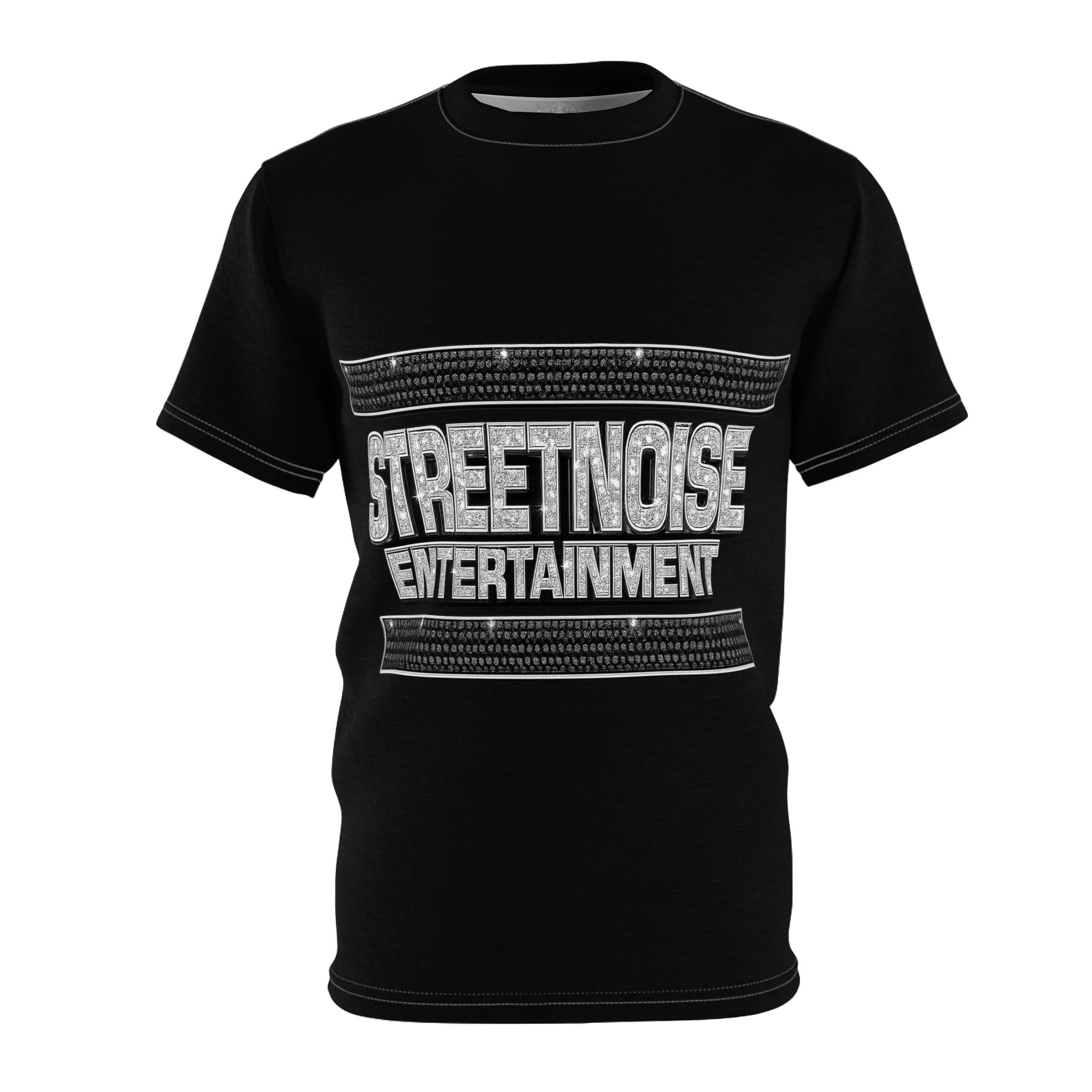 Streetnoise 35th Anniversary Edition. (Blk Silver001)  Art All-Over Print Tee