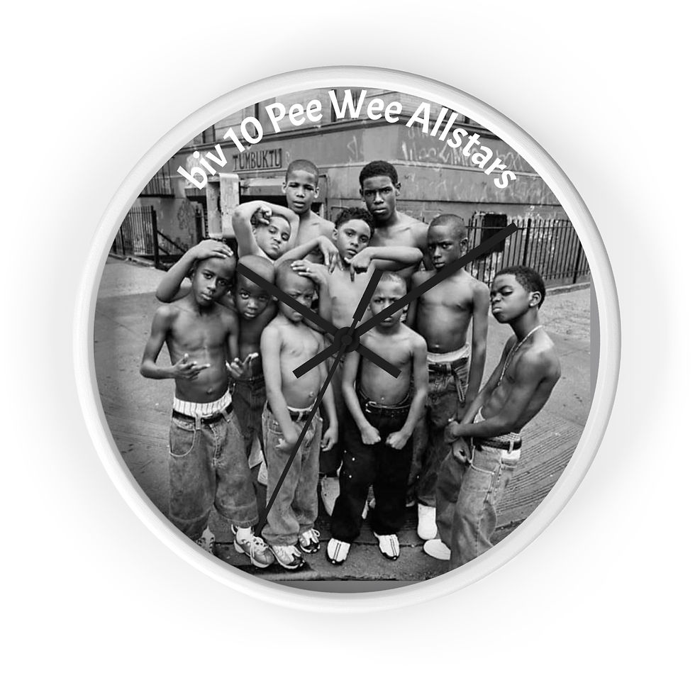 Thumbnail: Pee Wee Allstars Portrait Wall Clock – Rap Artist Photo Clock